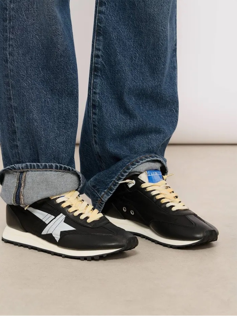 Golden Goose Marathon M77 With Star Laces And Shoe Charm Size 40/10 - Picture 13 of 15